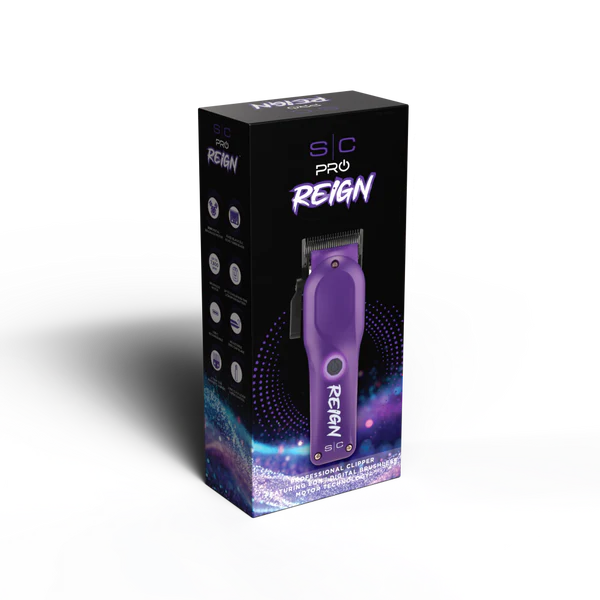 StyleCraft Purple Reign Clipper SC620P Professional Cordless Hair Clipper
