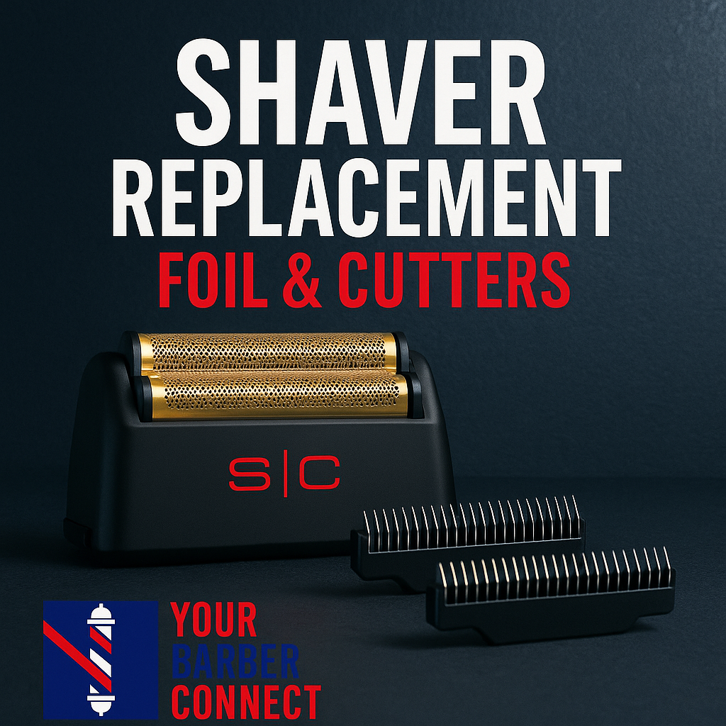 StyleCraft Rebel gold titanium foil and cutter replacement set #SC555G