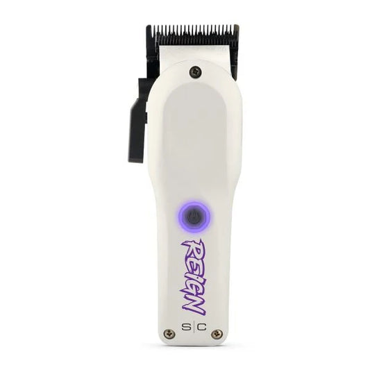 StyleCraft Reign Clipper white cordless 7800 RPM barber clipper