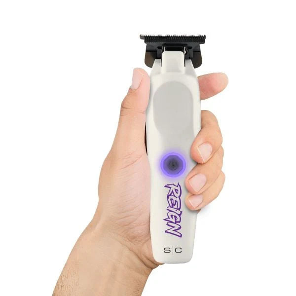 StyleCraft Reign Trimmer white cordless 7200 RPM professional barber trimmer