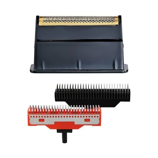 StyleCraft SC549B Gold Titanium Foil Head with Echo and Forged Cutters for UNO 2.0 Shaver