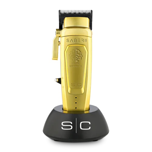 StyleCraft Saber 2 Clipper - Professional Cordless Clipper - Gold
