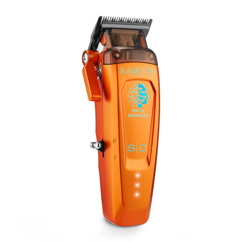 StyleCraft Saber 2 Clipper Orange #SC617O – Brushless 7200 RPM