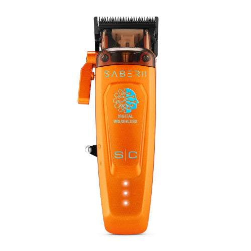 StyleCraft Saber 2 Clipper Orange #SC617O – Brushless 7200 RPM