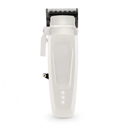 StyleCraft Saber 2 cordless clipper white metal barber tool