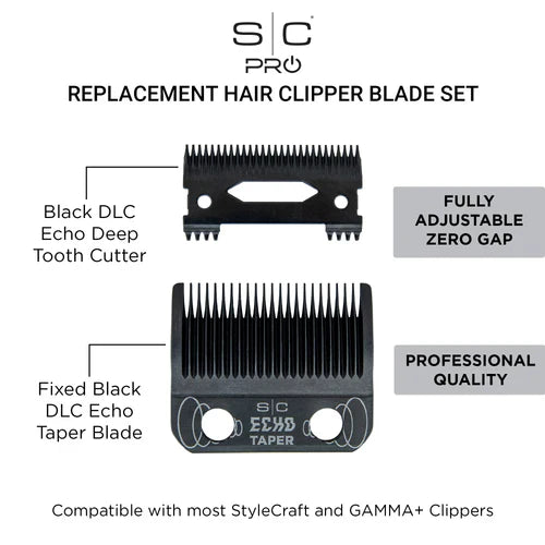 Stylecraft ECHO Taper Blade DLC Cutter Set SC553B
