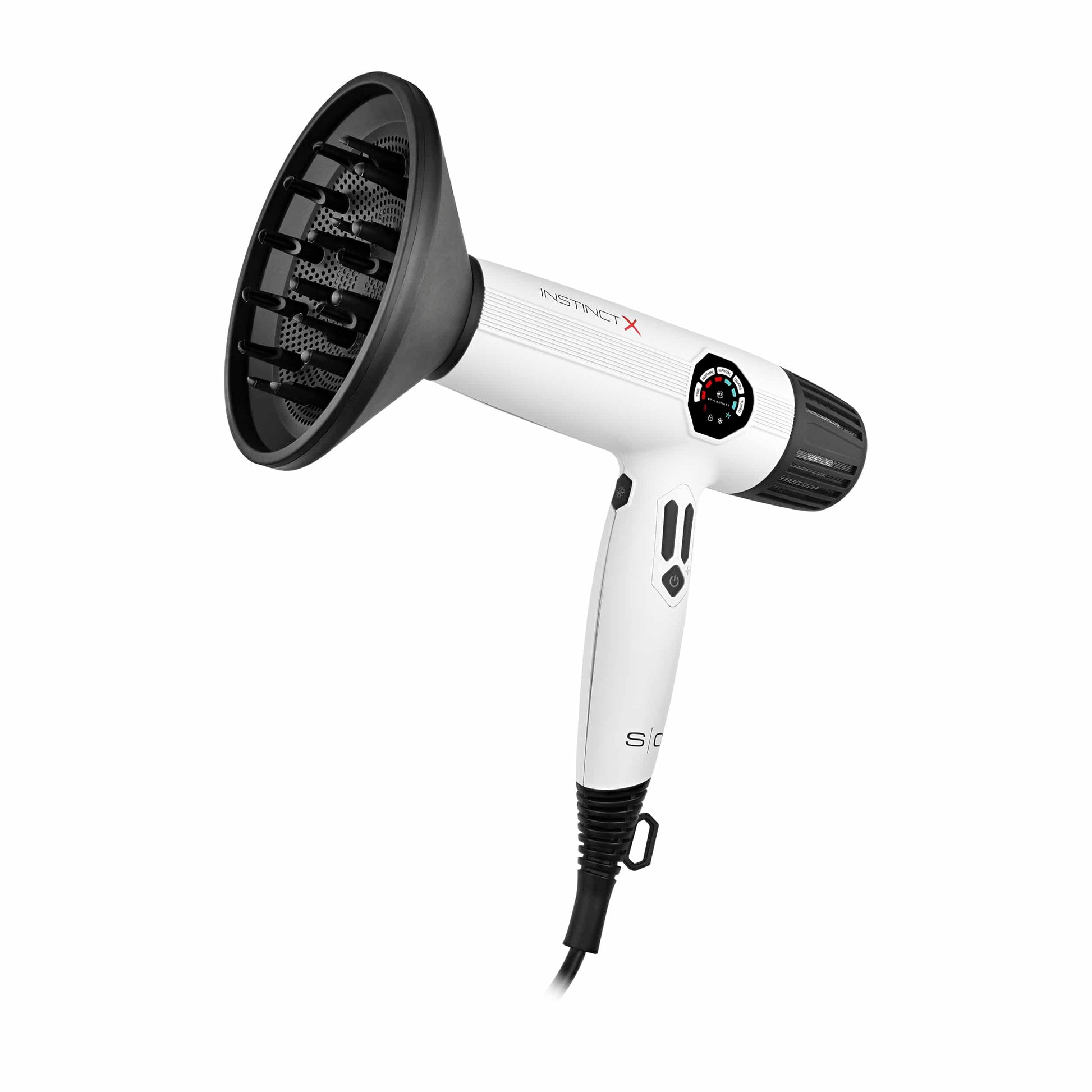 Stylecraft Instinct X professional hair dryer with digital display
