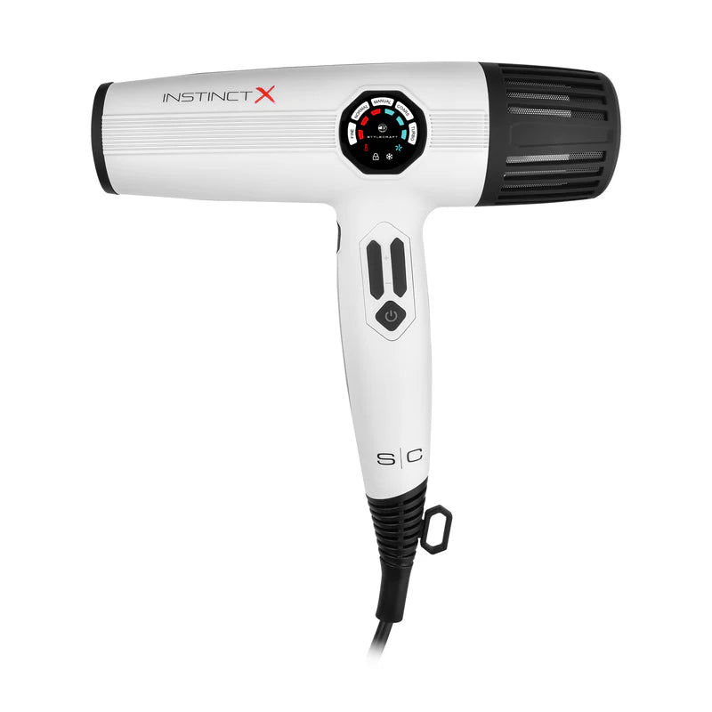 Stylecraft Instinct X professional hair dryer with digital display