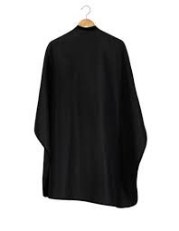 Styletek Classic Black Barber Cape water resistant professional barber cape