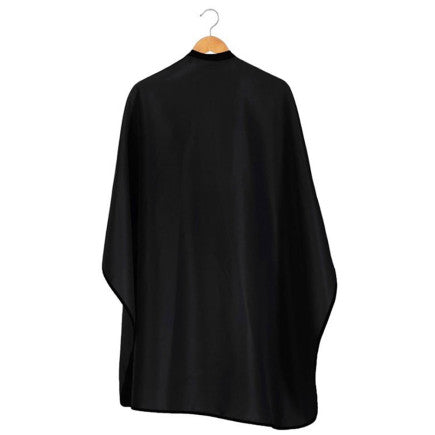 Styletek Classic Black Barber Cape water resistant professional barber cape