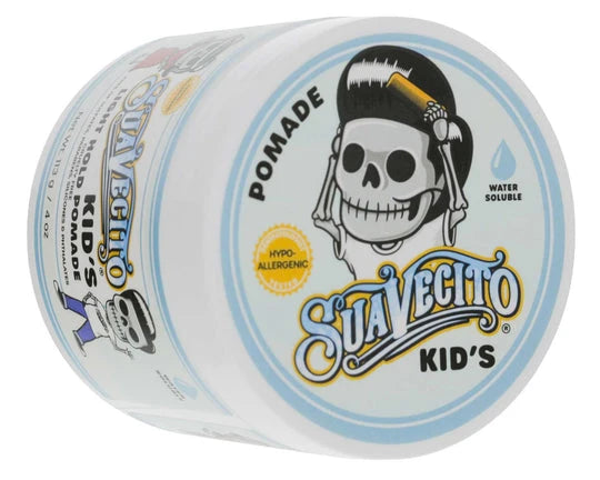 Suavecito Kids Pomade 4oz – Water-Soluble, Calming Chamomile
