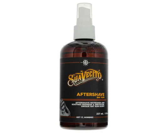 Suavecito Bay Rum aftershave 8 oz bottle