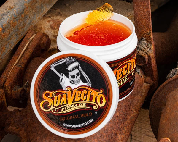 Suavecito Original Hold Pomade 4oz – Medium Hold, Medium Shine