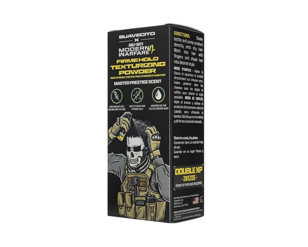 Suavecito x Call of Duty Modern Warfare 4 Firme Hold Texturizing Powder 1 oz