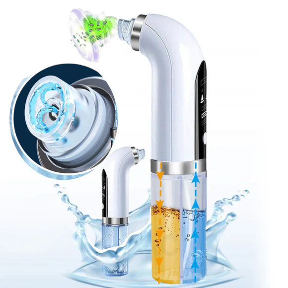 Super micro bubble electric blackhead remover deep pore cleaner