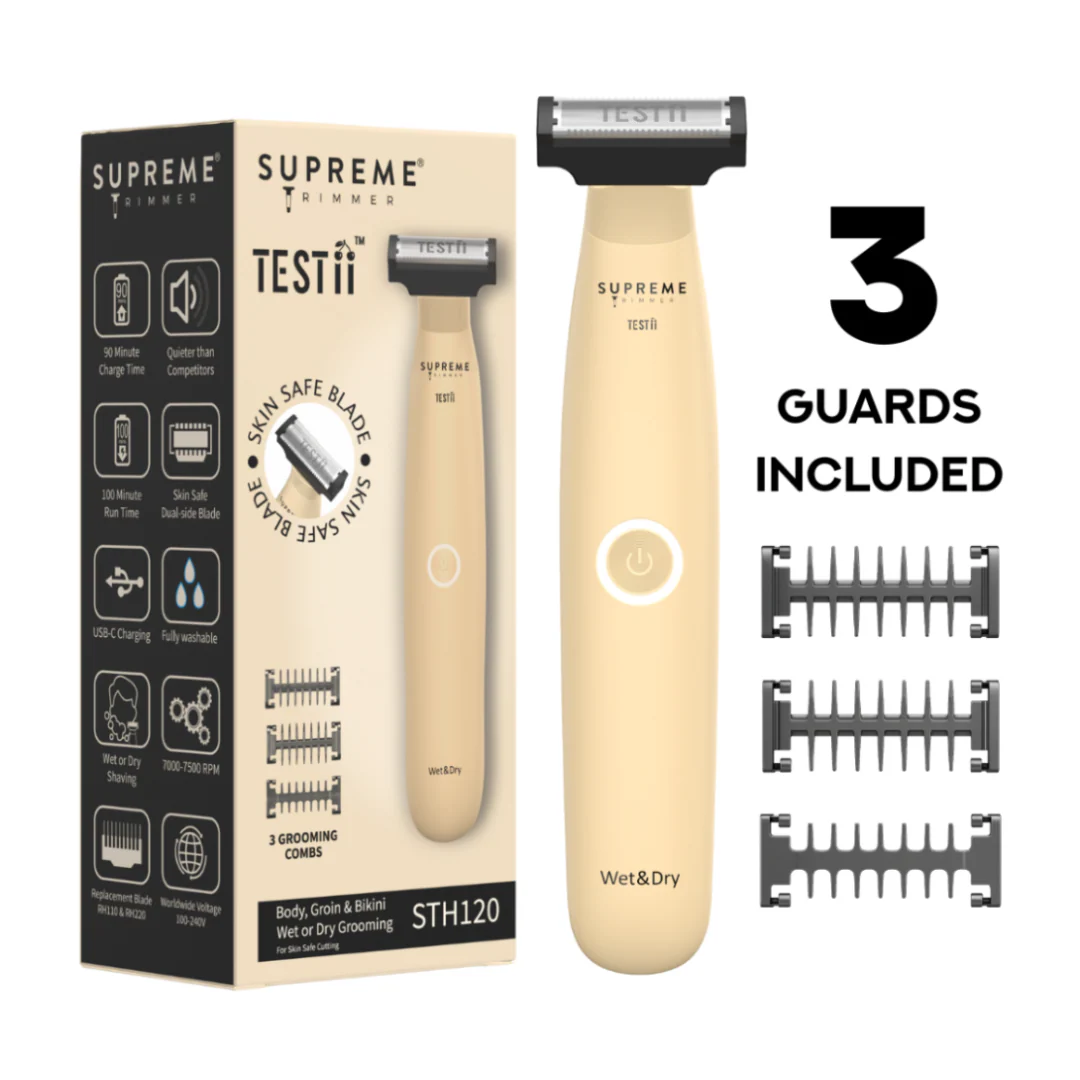 Supreme Trimmer TESTii STH120 Waterproof Body Trimmer