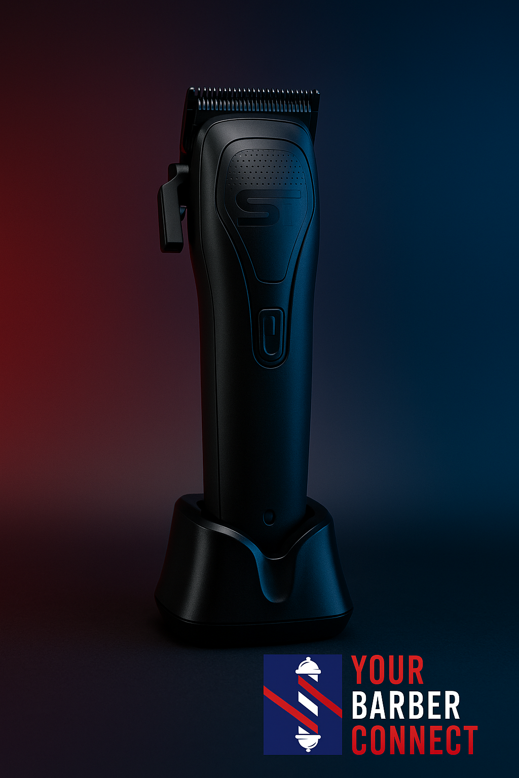 Supreme Darkstar 72 Vector Motor Clipper Black STC72/B professional barber clipper