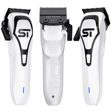 Supreme Darkstar 72 Vector Motor Clipper White STC72W professional barber clipper