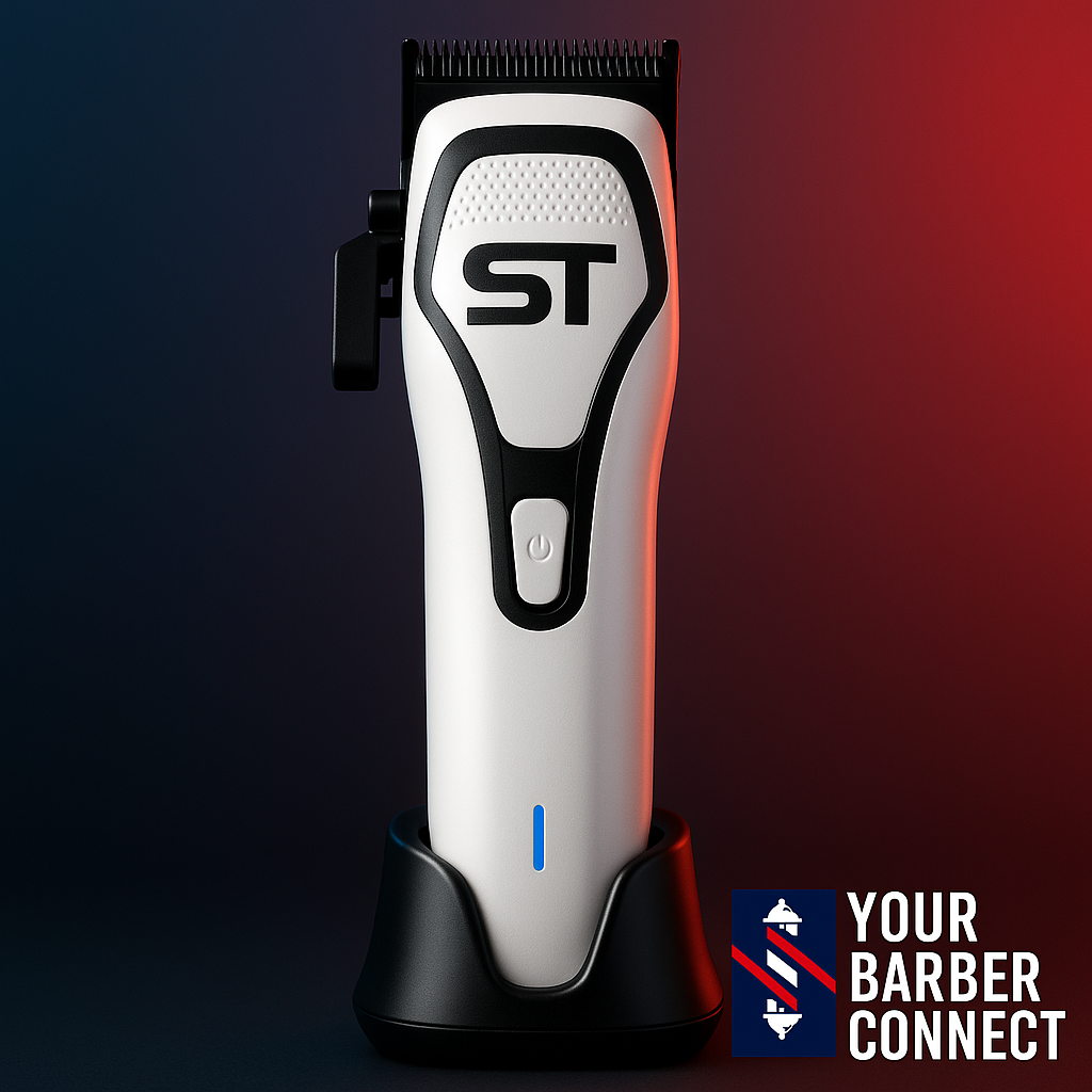 Supreme Darkstar 72 Vector Motor Clipper White STC72W professional barber clipper