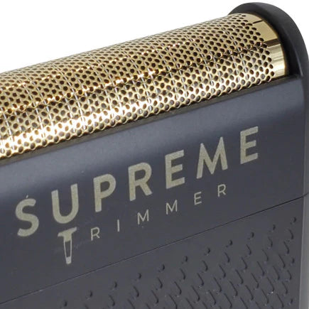 Supreme Solo Foil Shaver Black Cordless Professional Grooming Tool