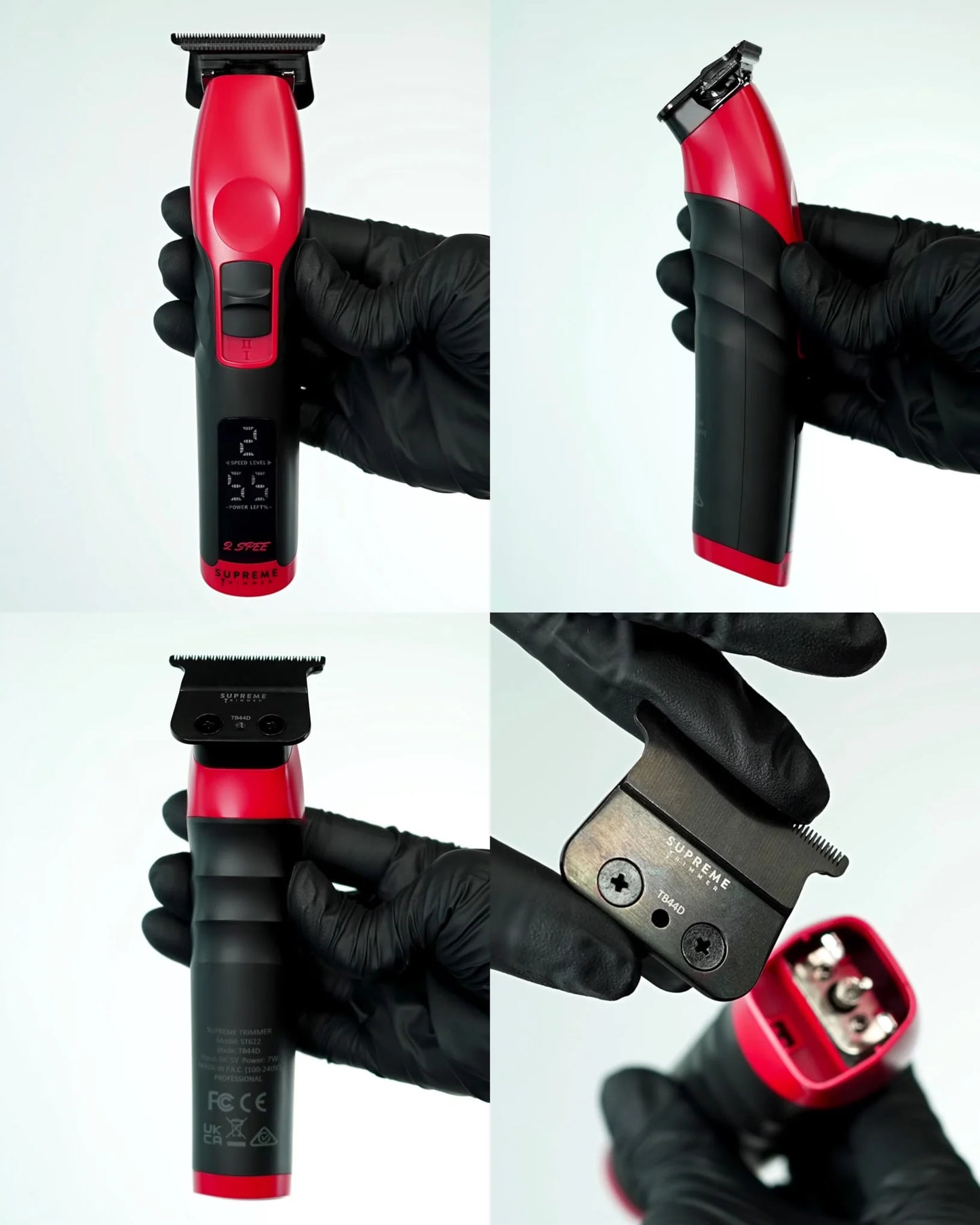 Supreme Trimmer 2Spee trimmer dual speed cordless barber tool multiple colors