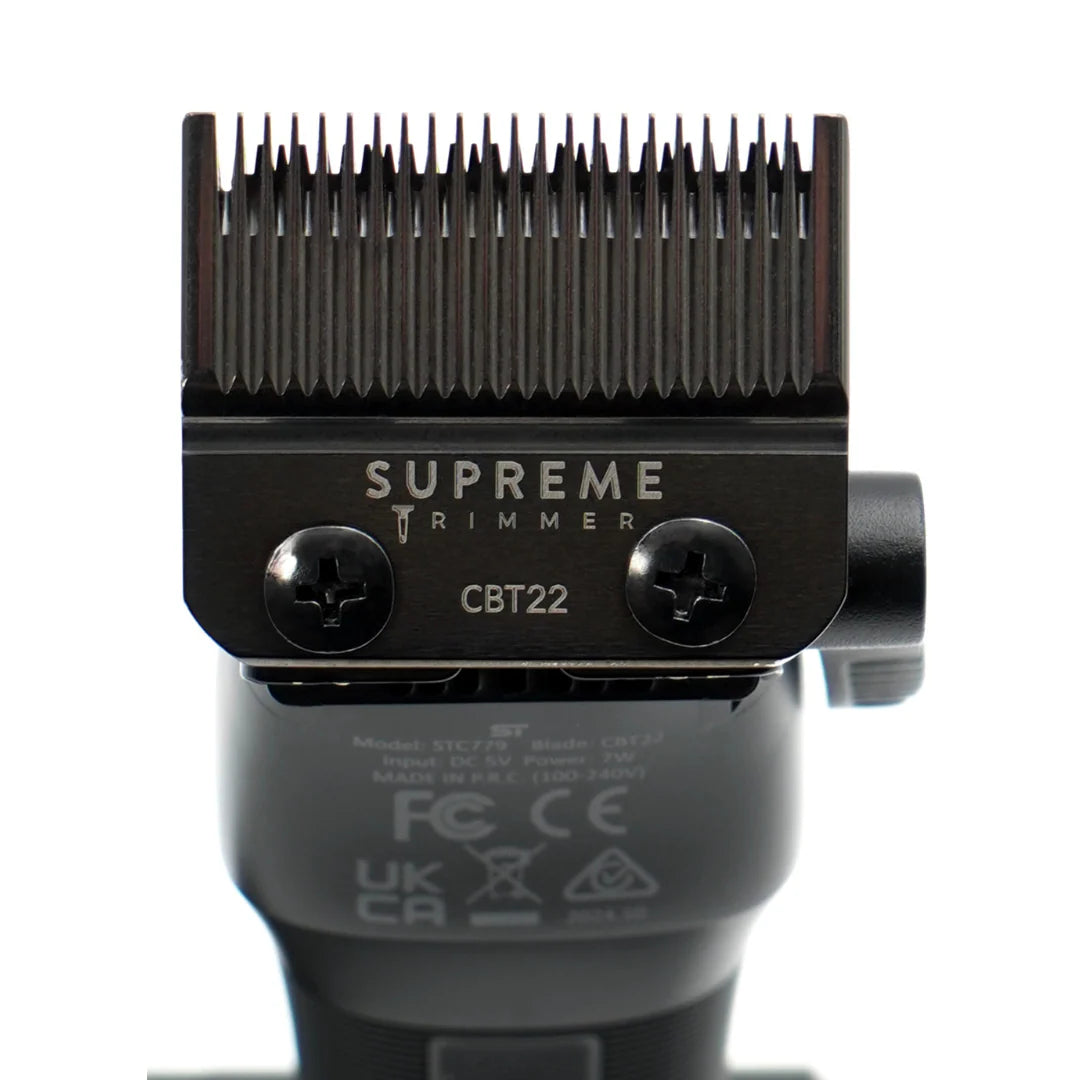 Supreme Trimmer CBT22 DLC taper blade for Recharge clipper