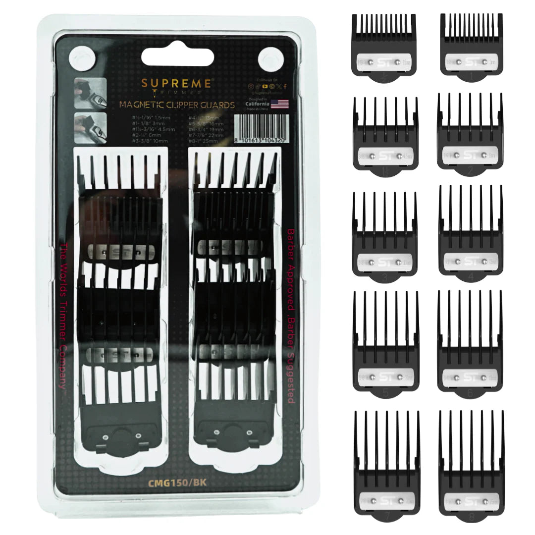 Supreme Trimmer CMG150 magnetic clipper guards set for barbers