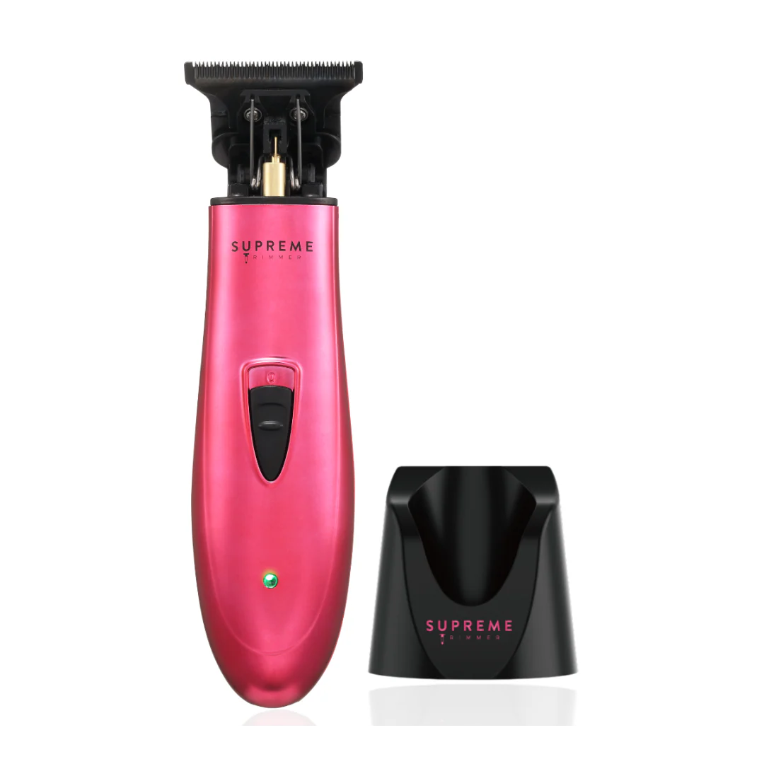 Supreme Trimmer T-Shaper DLC trimmer kit with guards and charging stand