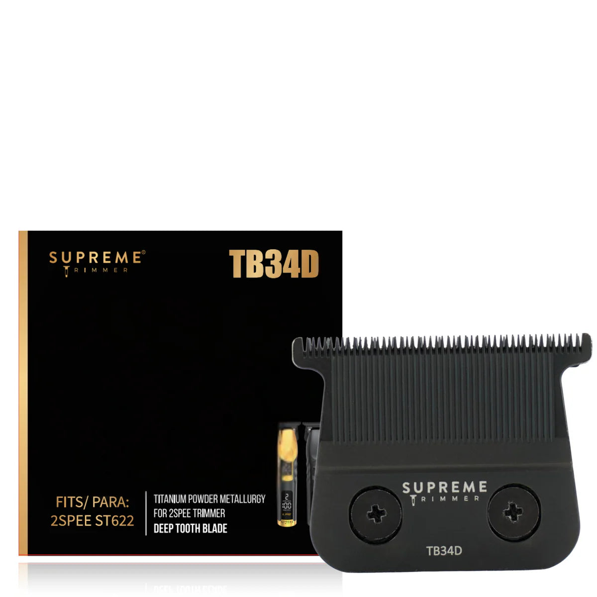 Supreme Trimmer TB34D deep tooth titanium blade for 2SPEE trimmer
