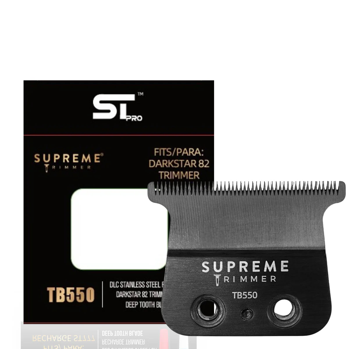 Supreme Trimmer TB550 deep tooth replacement blade for DarkStar trimmer