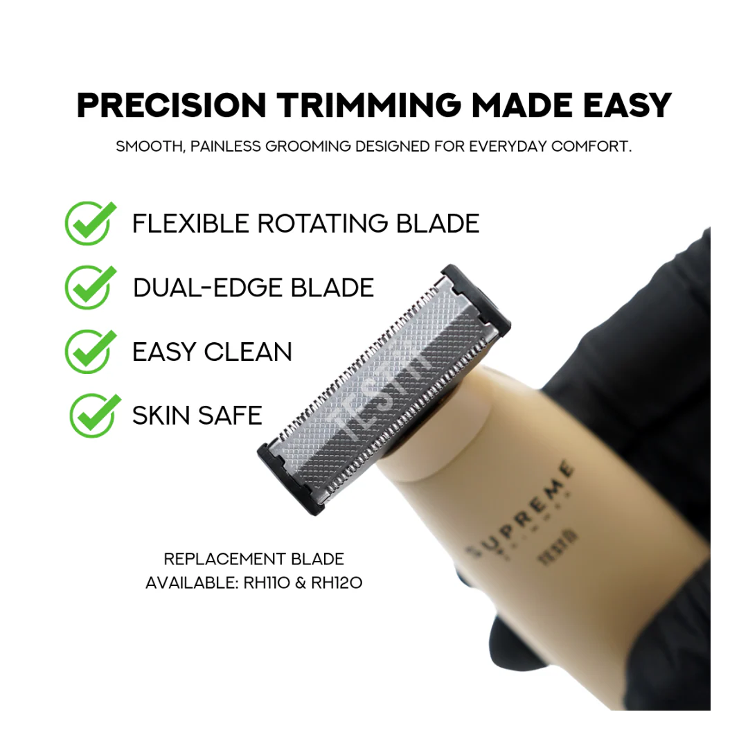 Supreme Trimmer TESTii STH120 Waterproof Body Trimmer