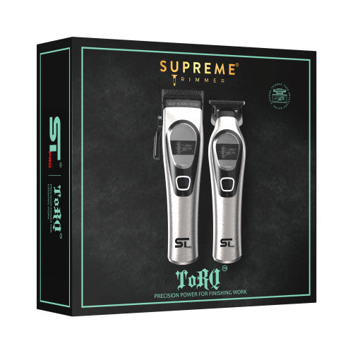 Supreme Trimmer TORQ Elite Duo Clipper and Trimmer Professional Set