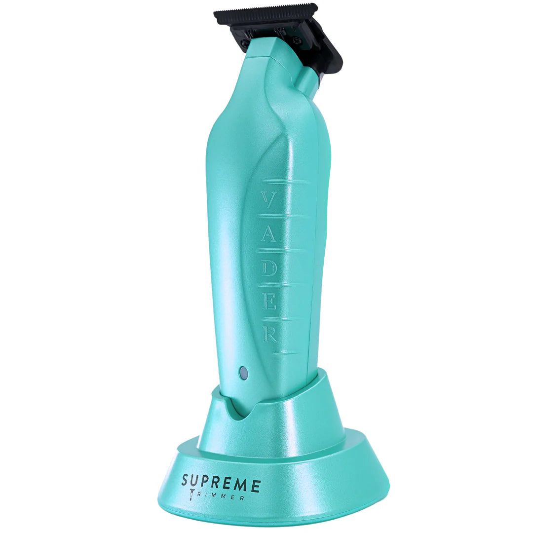 Supreme Trimmer Vader trimmer with DLC blade and charging stand