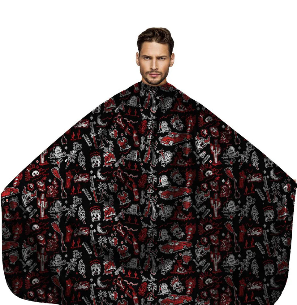 Symphony End of Bad Hair Cut Barber Cape Black Extra Large 54x60