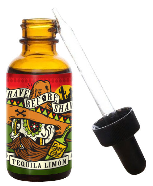 Grave Before Shave Beard Oil – 1 oz – TEQUILA LIMON BLEND OIL 1 product view