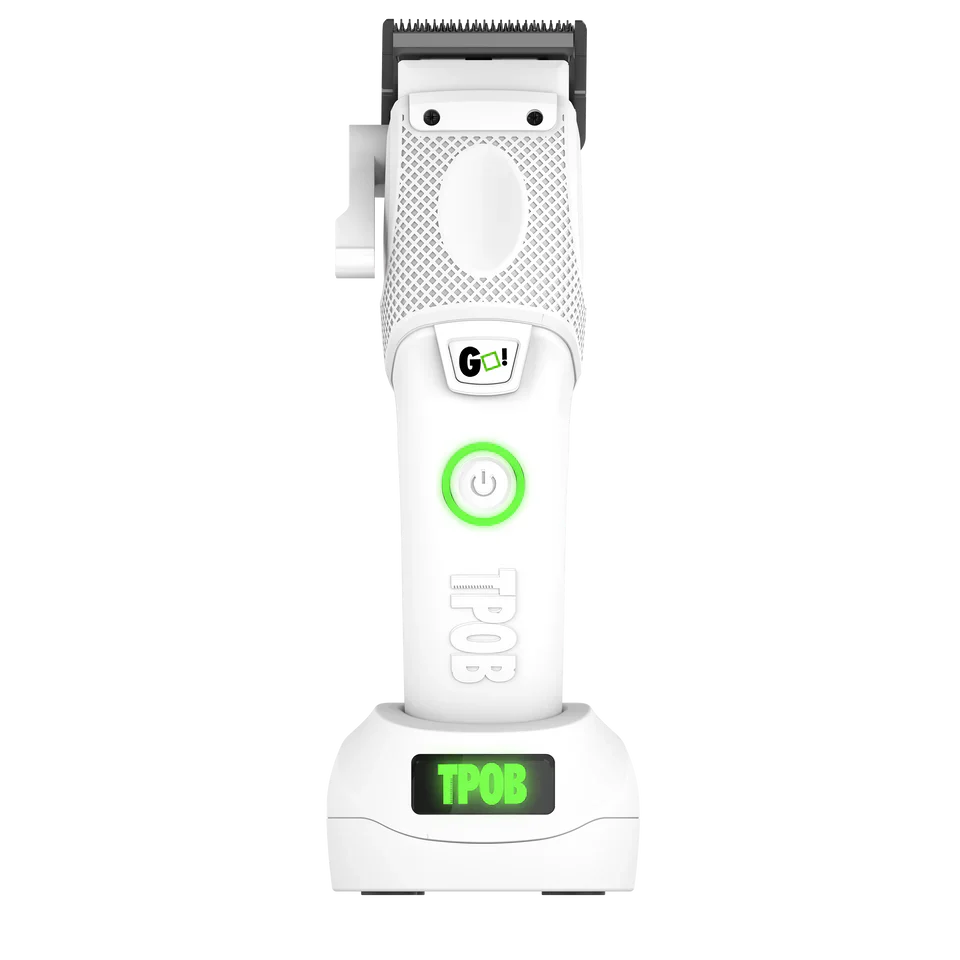 TPOB GO Clipper Whiteout Edition High Torque Cordless Clipper
