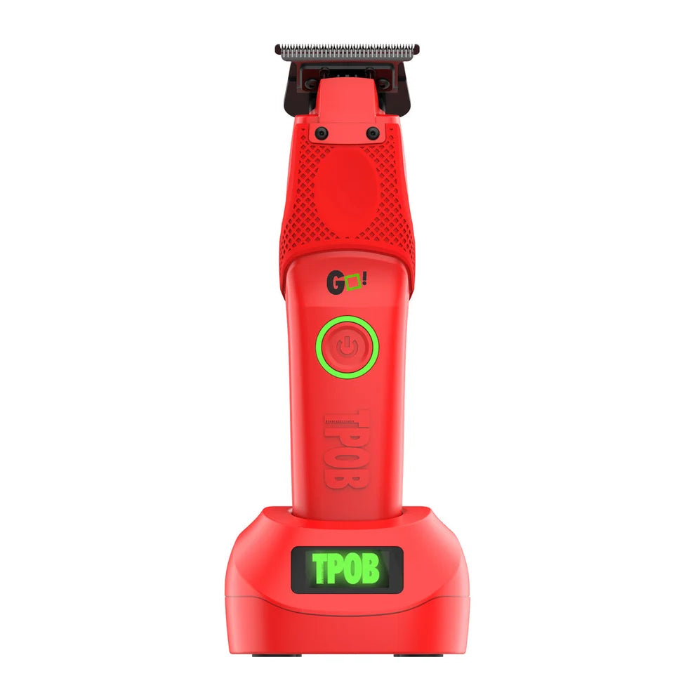 TPOB GO Trimmer Red Edition – 8,000 RPM Graphene Deep-Tooth Blade