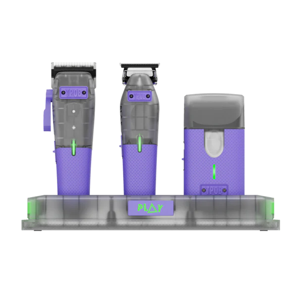 TPOB PLAY Mini Purple Edition Bundle Clipper Trimmer Shaver Pod