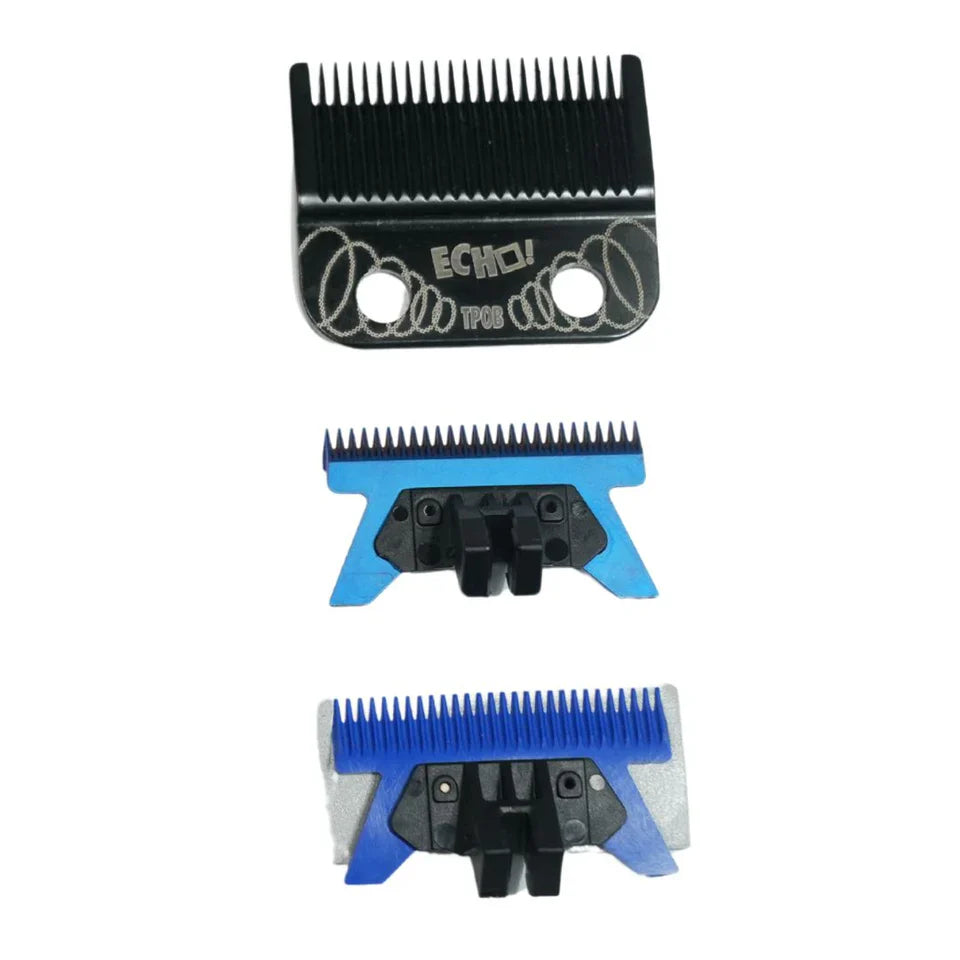 TPOB Echo Blade Crunch Fade Clipper Blade Set