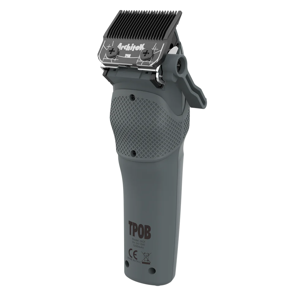 TPOB GO Clipper Gun Metal Grey High Torque Cordless Clipper