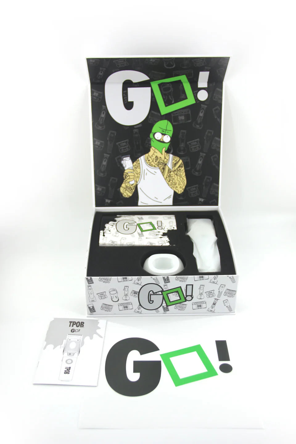 TPOB GO Clipper Whiteout Edition High Torque Cordless Clipper