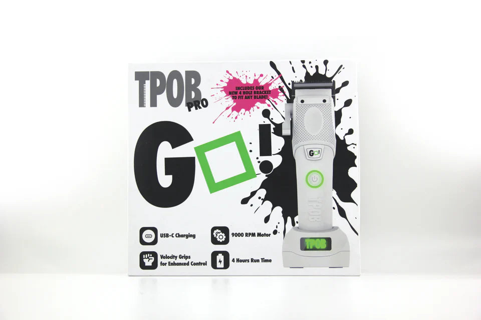 TPOB GO Clipper Whiteout Edition High Torque Cordless Clipper