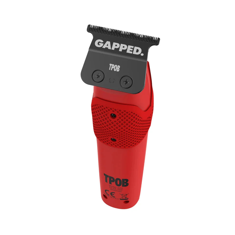 TPOB GO Trimmer Red Edition – 8,000 RPM Graphene Deep-Tooth Blade