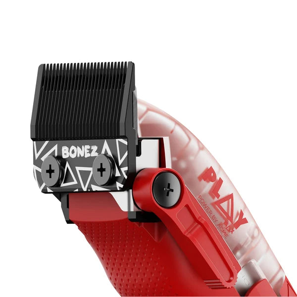 TPOB PLAY MAX Clipper TP1073 – Transparent Red, 8,000 RPM