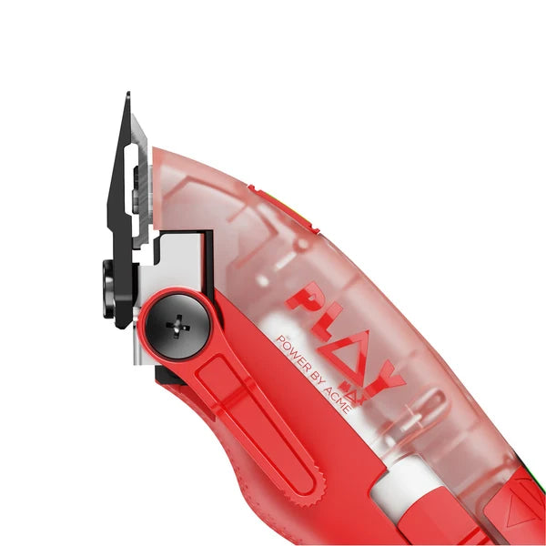 TPOB PLAY MAX Clipper TP1073 – Transparent Red, 8,000 RPM