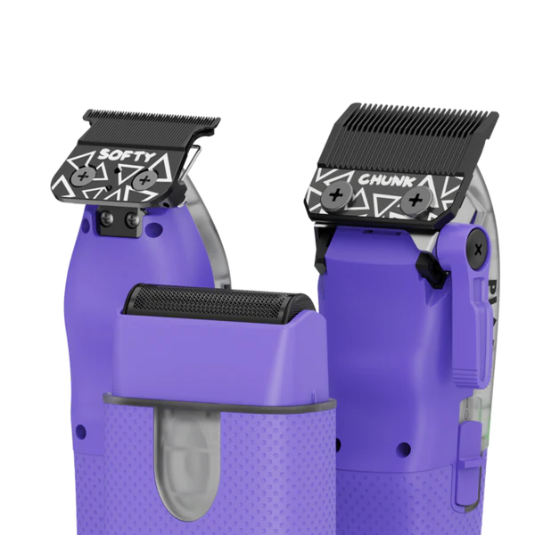 TPOB PLAY Mini Purple Edition Bundle Clipper Trimmer Shaver Pod