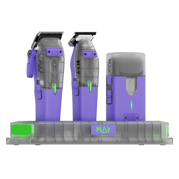 TPOB PLAY Mini Purple Edition Bundle Clipper Trimmer Shaver Pod