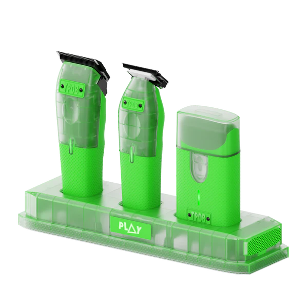 TPOB PLAY Mini Transparent Green Bundle Clipper Trimmer Shaver