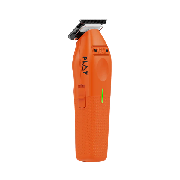 TPOB PLAY Orange Edition Clipper Trimmer Shaver Bundle with Charging Stand
