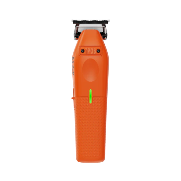 TPOB PLAY Orange Edition Clipper Trimmer Shaver Bundle with Charging Stand